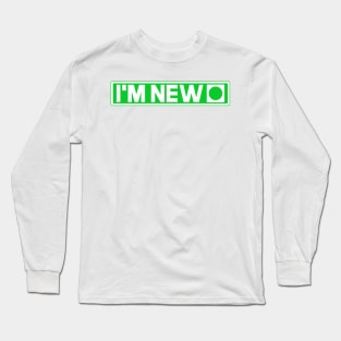 I’m New Ski Sign Long Sleeve T-Shirt